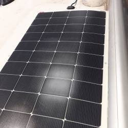 1 - installazione pannelli solari semiflessibili per camper